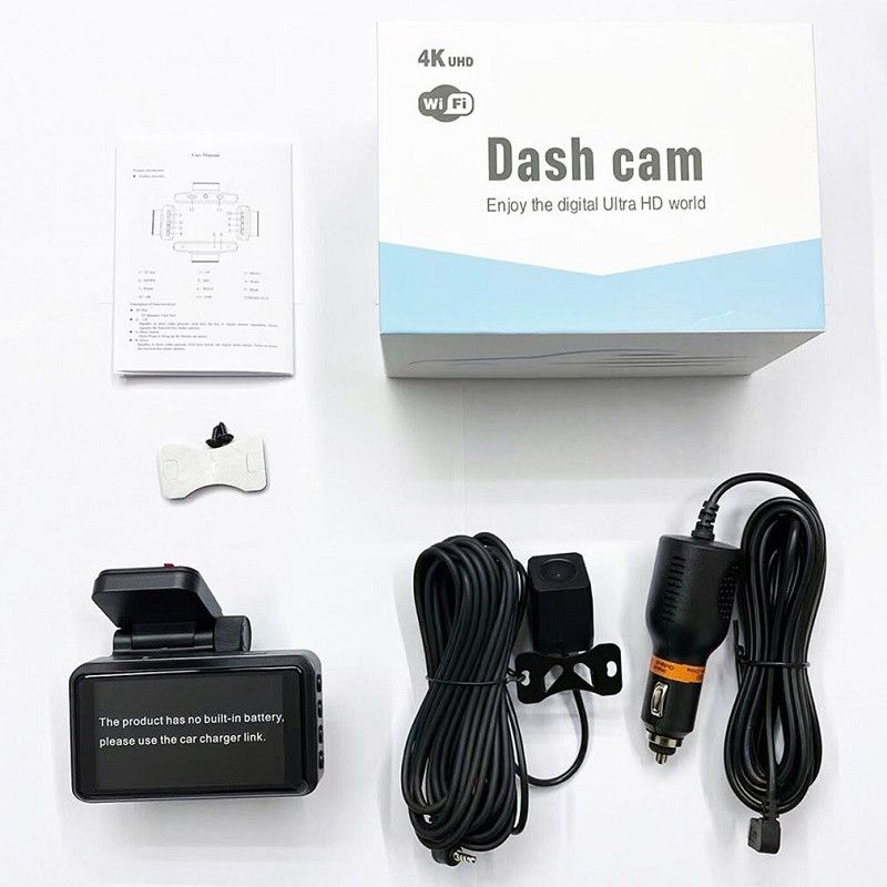 products/1535/WIFI KAMERA ZA SAOBRACAJ.jpg - KAMERA ZA SNIMANJE VOZNJE KZ-183 3" (7.6cm - DIJAGONALA) WIFI 4K - Xenon Svetla Beograd